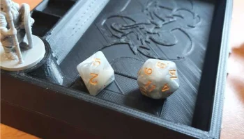 Подставка для кубиков и хранилище D&D 2