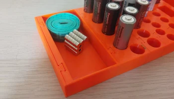Усовершенствованный модульный держатель батарей (AAA, AA, CR 2