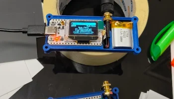 Heltec v3 LoRa32 с аккумулятором 1