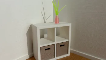 Мебель для кукольного домика IKEA Kallax Inspired 1:12