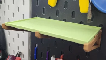 Мини-полка Скадис вешалка ikea 2