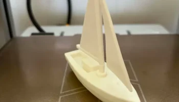 Миниатюрная модель классического парусника - 3D-печать... 2