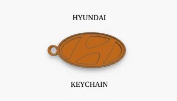 Брелок с логотипом Hyundai
