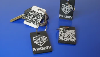 Генератор QR-кода или брелока с логотипом с NFC........