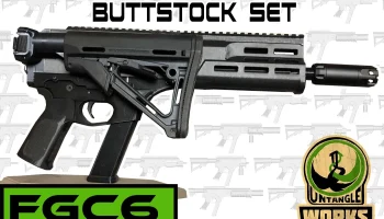 FGC-6 MKII: складной приклад Partisan 9 и версия буферной тр