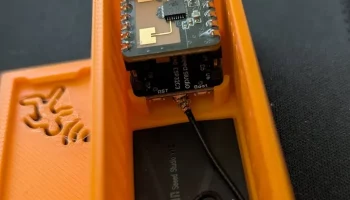 SeeedStudio XIAO C3 + mmWave для статического корпуса XIA..