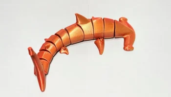 Flexi Hammerhead Shark (печать на месте) 8