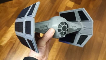 Darth Vader Tie Fighter (однонитевая печать) - лучшее раздел