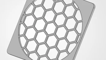Крышка вентилятора Noctua NF-A8, крепление Push-Fit, сото... 2
