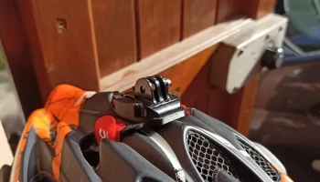 Крепление GoPro на велосипедный шлем... 3