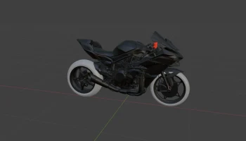 Кавасаки Ниндзя H2R 2021 года 1