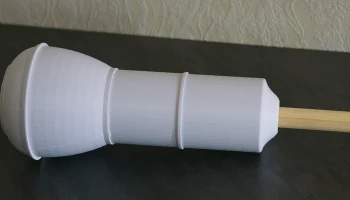 Булава/Гада, напечатанная на 3D-принтере своими руками.....
