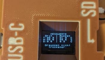 Кейс для вентиляции точки росы с семенами xiao esp32c6 и .. 8