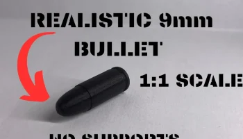 Реалистичная модель 9-мм пули для пистолета Glock | Масшт..