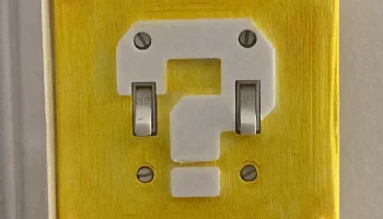 Коробка с вопросительным знаком Марио, двойная крышка пер... Коробка с вопросительным знаком Марио, двойная крышка пер...