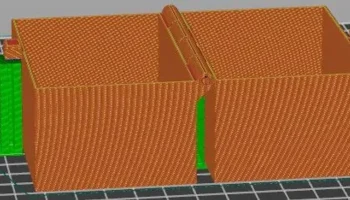 Notiz Zettel Kasten DIN A8/Коробка для купюр mit eingebau.. 1