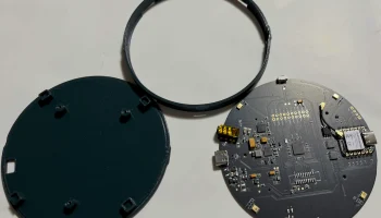 Корпус reSpeaker XVF3800 на 4 микрофона. 1