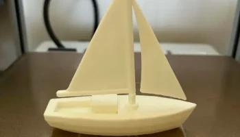 Миниатюрная модель классического парусника - 3D-печать... 3
