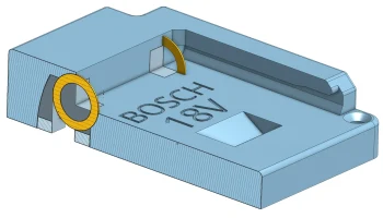 Модуль адаптера адаптера аккумулятора Bosch Professional ... 1