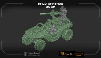Транспортное средство Halo Warthog 1
