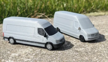 Фургон Mercedes-Benz Sprinter - масштаб 1:87