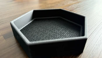 Модульная шестигранная чаша, масштабируемая с шаблоном Ги..