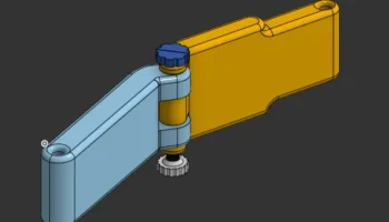Полностью напечатанное на 3D-принтере крепление для монит... 3