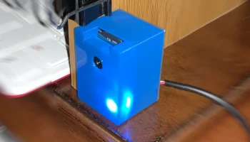 Корпус ESP32-CAM (слоты для микро SD и светодиодной лампы..