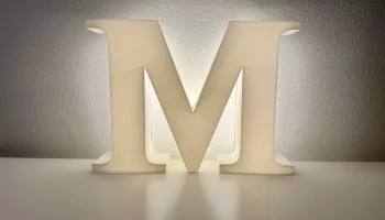 Декоративные буквы A-Z (Serif), светодиодная подсветка...... 1