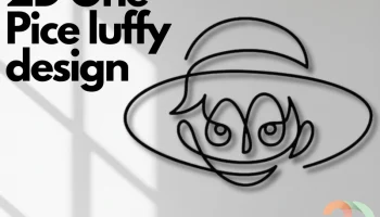 Луффи One Pice Design 2D модель