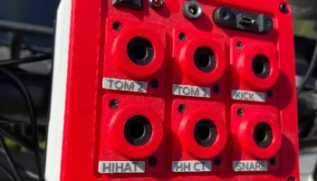 MIDI-модуль ударных ESP32 1