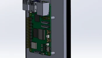 Официальная эталонная модель Raspberry Pi Touch Display 2... 2
