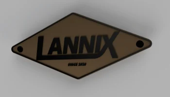 Значок с логотипом Lannix 3