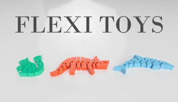 Гибкие игрушки трио