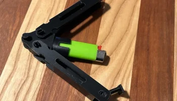 Balisong, Держатель для зажигалки-бабочки (мини-бик)... Balisong, Держатель для зажигалки-бабочки (мини-бик)...