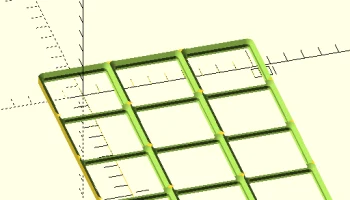 Модель Gridfinity OpenSCAD 5