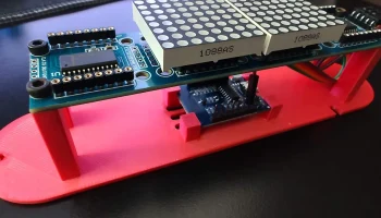 Каркаса реле ESP8266 Max7219 3