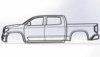 Настенное искусство Toyota Tundra CrewMax 2.5 Gen........... 1