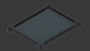 Крепление ESP32 40pin с коммутационной платой........