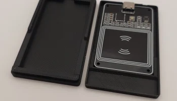 Чехол для считывателя TapTo USB-C (черная плата PN532) 1