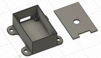 Чехол для настенного крепления ESP32........