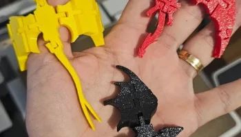 Articulated Dragon STL без поддержки Печать на месте...... Articulated Dragon STL без поддержки Печать на месте......