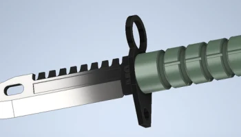 Штык-нож M9 (CS:GO / CS2) Counter Strike Knife 2