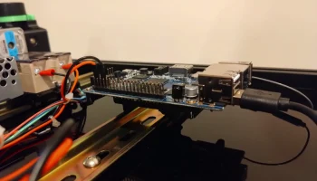 Крепление Orange Pi 2E+ на DIN-рейку Voron 2