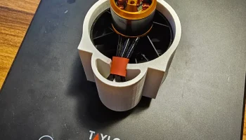 Крепление QX-Motor 50 мм EDF для летающего крыла Wing Win... 7