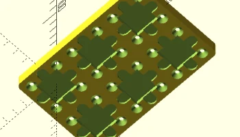 Модель Gridfinity OpenSCAD 6