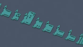 Универсальный дополнительный модуль Ender 3 NG v1.2 DIN-к..