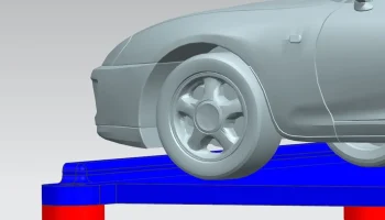 Штабелируемая стойка для модели автомобиля 1/18 3