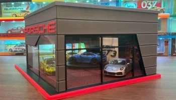 Выставочный зал Porsche (автосалон 1/64, включая универсальн Выставочный зал Porsche (автосалон 1/64, включая универсальн