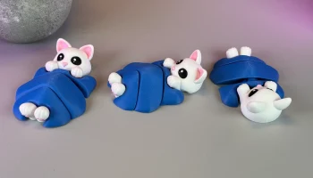 Шарнирный милый кот 2
